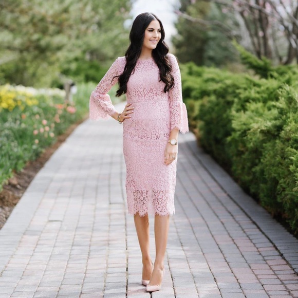 Rachel Parcell Dresses & Skirts - Rachel Parcell pink lace dress